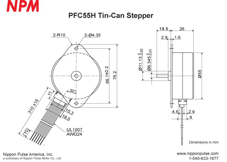 PFC55H-48P1 system drawing